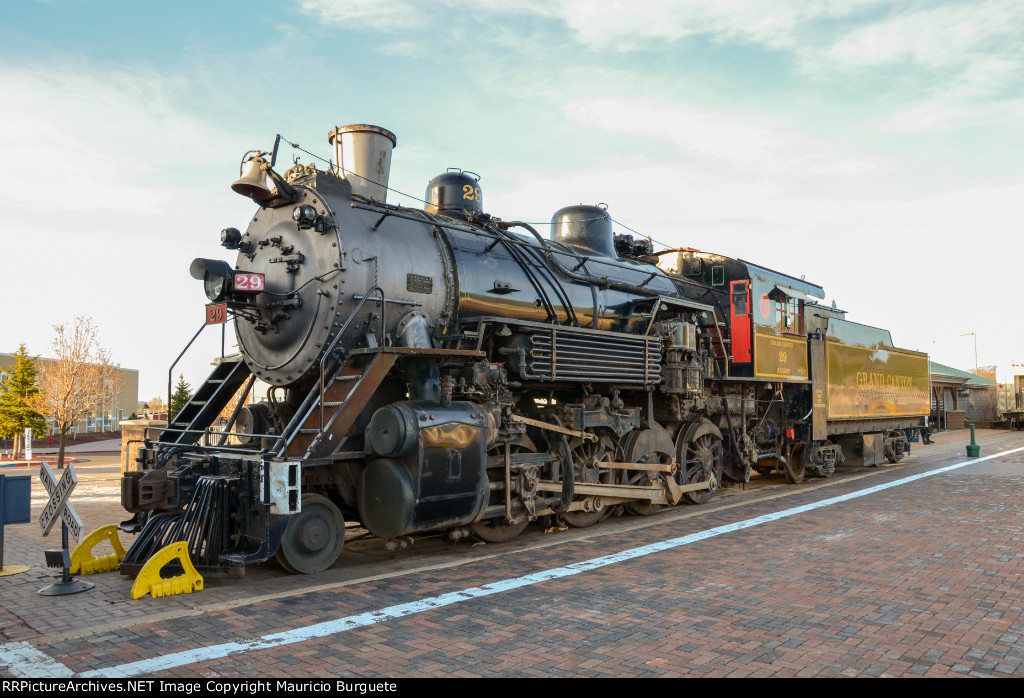 Grand Canyon Railway 2-8-0 Steam Locomotive